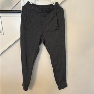 lululemon athletica Gray Sweatpants with Tapered Leg and Elastic Cuffs